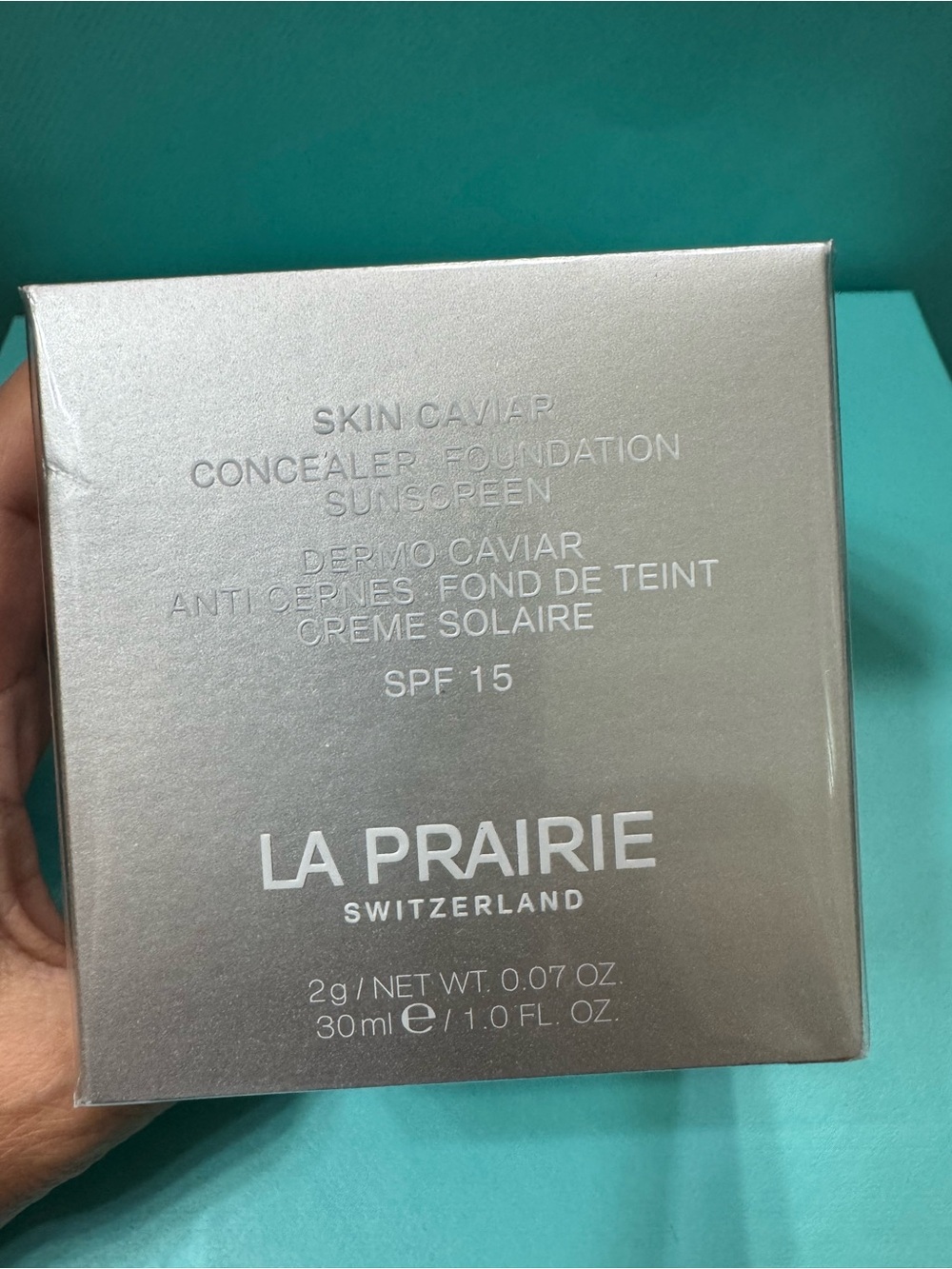 La Prairie Concealer Foundation SPF 15 - Silver